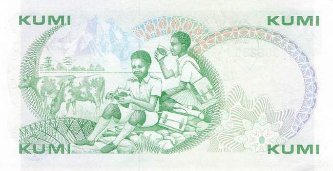 10 Shilingi 1982 p.20f XF
